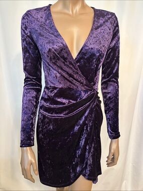 Mango Faux Wrap Dress